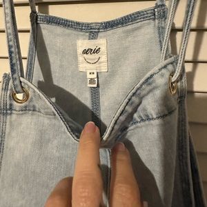 Aerie Denim romper